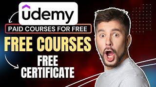 Udemy Free Courses with Certificate | Udemy Coupon Code 2024  Free Certificate Courses