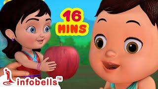 பொம்மை பாப்பா ஊட்டிடுமாம் குட்டி பாப்பா சாப்பிடுமாம் | Tamil Rhymes for Children | Infobells