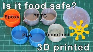 About food safe 3D printing