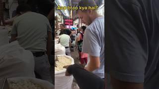 Delhi walking tour with German #spicemarket #delhitour #delhitourguide #vlog #travel #delhicitytour