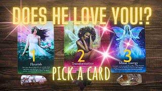  DOES HE/SHE LOVE YOU!? How Are They Feeling About Your RN!?  / PICK A CARD LOVE TAROT