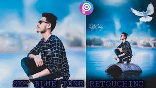 Lightroom cc Sky Blue Editing Tutorial || Lightroom blue tone editing || Raz Editz