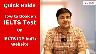 How to Book IELTS Exam Online in India (2024) | IDP IELTS Registration Steps