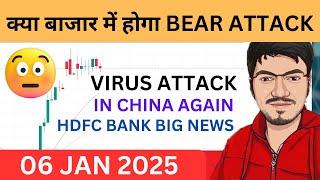 Nifty Prediction and Bank Nifty Analysis for Monday | 06 January 2025 | Banknifty Prediction Monday