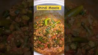 Sabat Bhindi Masala #cooking #shortsfeed