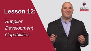 Supplier Development Capabilities | SCMT 4653