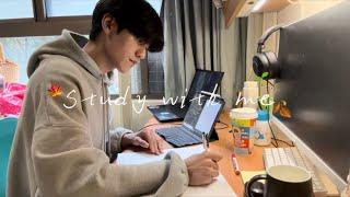 Study with me for midterm !! 