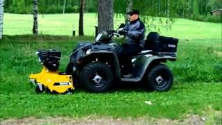 Rammy Flail mower 120 ATV. Lawn mower ATV.