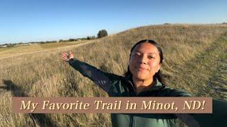 My Favorite Hiking Trail in Minot, ND!