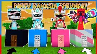 AZUYA DAN @FrostDiamond  MASUK KE PINTU RAHASIA SPRUNKI YOUTUBER DAJJAL DI MINECRAFT YANG SEKARAT