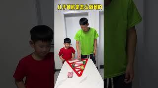 酸奶和苹果大战，谁先到达终点！#funny #宝宝 #萌娃 #comedy