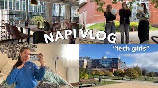 NAPI VLOG | tech csajok, hunorozás, hélium