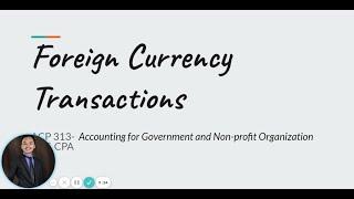 AFAR: Foreign Currency Transactions