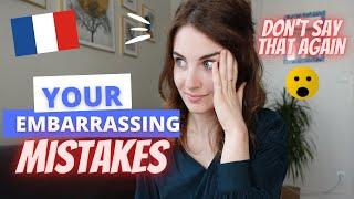 DON'T SAY THAT in FRENCH / Embarrassing mistakes  #learnfrench