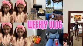 WEEKLY VLOG: 2 nights in Nyali, Girls' night out, Fenty beauty shoot, going home to eat good food