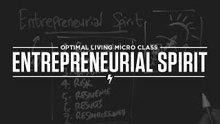 Micro Class: Purpose + Entrepreneurial Spirit