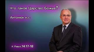 проповедь Антонюк н.с Что такое Царство Божье?