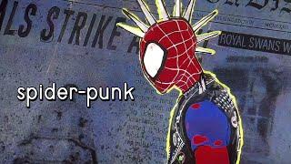 Escenas de Hobie Brown ( Spider punk) Spider Man Across The Spider Verse