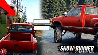 SnowRunner: Chevy CK1500 LIFT KIT LOCATION! New 38 Inch Tires!!