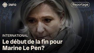 En France, Marine Le Pen joue son avenir politique