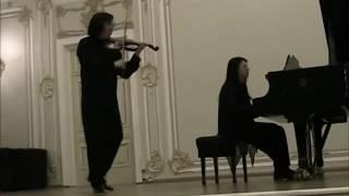 Maxim Fedotov-Galina Petrova Prokofiev Sonata#1 in F Minor op.80.S.Petersburg Philharmonia.