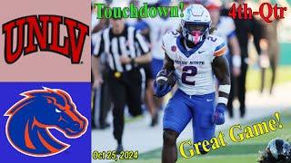 UNLV Vs. Boise State 4th-Qtr FULL Game [WEEK 9] | NCAAF Today | College Football