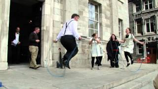 Bryan Dobson skipping!!