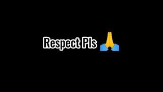 Respect Pls  | I AM Wahee