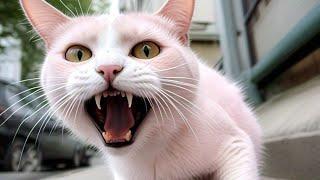 Cat Is Angry Sound | Crazy Sounds For Cats | Angry Cat Yowling Sound Effect