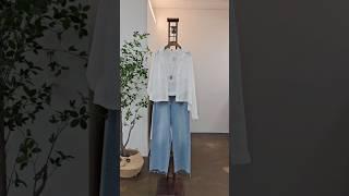 간절기 연청청바지 세일(250513) #fashion #중년패션코디 #4060