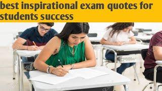 best inspirational exam quotes for students success.#motivational # success #Ruthvik KYR