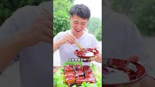 Who answered correctly who ate Braised pork belly  #chinesecuisine  #mukbang  #foodshorts  #asmr