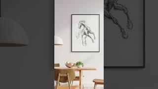 #buyart #buyartonline #horseart #horseriding #horselover #saatchi #saatchiart #horse #horsedrawing