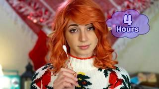 4 Hours of Ear Measuring with Mistletoe | ASMR