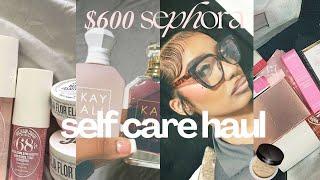 HUGE SEPHORA SELF CARE HAUL + MY NEW FAVORITE FRAGRANCES & BEAUTY PRODUCTS