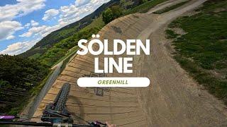 Sölden Line | New Shape 2024 |  Bikepark Greenhill POV RAW full run