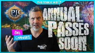 Epic Universe Baffling Fans! Annual Passes Coming Soon & Big Changes At The Park? Universal Orlando