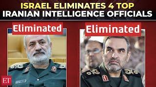 Israel eliminates 4 top Iranian intelligence officials; Is Khamenei the next target?