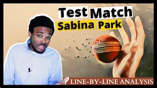 Test Match Sabina Park || CSEC ENGLISH B POETRY LESSON