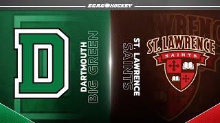 Dartmouth at St. Lawrence | NCAA Men's Ice Hockey | Highlights - February 15, 2025 | #ECACHockey