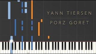 Yann Tiersen - Porz Goret \\ Synthesia Piano Tutorial