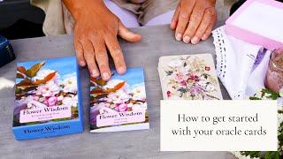 How to get started with your oracle cards