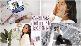 EVENING ROUTINE 2019 - Skincare, Gym, food ect! AD | Naomi Victoria