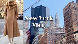 Vlog Walking on the street in Manhattan, New York City daily life routine