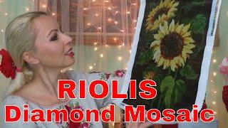 RIOLIS Diamond Mosaic And Needlework Kits Unboxing  And Review. New !