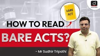 How to Read Bare Acts? | Bare Acts | Judiciary Exams Preparation | Drishti Judiciary