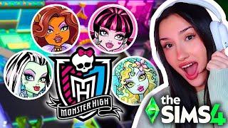 every room is a different MONSTER HIGH character in The Sims 4 (compilation)