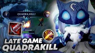 BEST KINDRED JUNGLE COMEBACK LATE GAME + QUADRAKILL S14 !