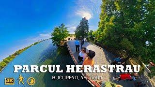 Herastrau Park | Bucharest, Sector 1 | Timeshift walking tour | 