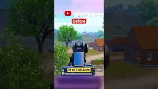 M16 Full auto attachment  #pubgmobile #pubgm #sevou #levinho #bgmi